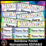 Name Tags / Nameplates EDITABLE