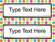 editable name tags and desk labels classroom organization tpt