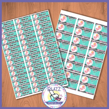 Editable Name Tags or Labels - Flamingo Theme Classroom Decor by ...