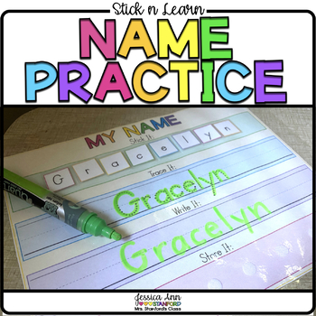 Editable Name Tracing & Writing Practice Books I Can Write My Name