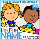 Editable Name Writing Practice | The Easy Peasy Back to Sc
