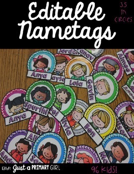 Preview of Editable Nametags