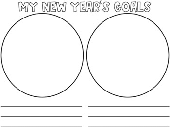 Preview of Editable New Year's Classroom Goal Setting