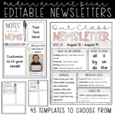 Editable Newsletter Templates | Mod Neutral Decor