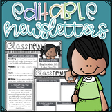 Newsletter Templates EDITABLE~ Kidlette Themes