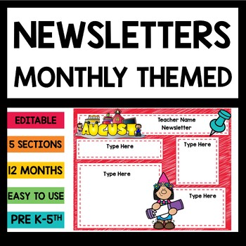 Preview of Newsletter Template Editable