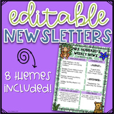 Editable Newsletters- Various Themes