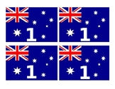 Editable Number Labels (Australia Themed)