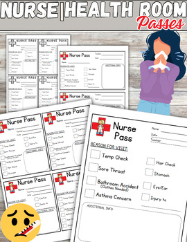 Preview of Nurse Pass | Health Room Pass