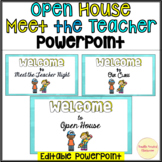 Meet the Teacher PowerPoint Editable Open House Back to School