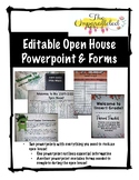 Editable Open House Presentation and Stations