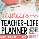 Organizer AND Substitute Binder Bundle for Upper Grades: N