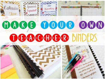 teacher lesson planner binder