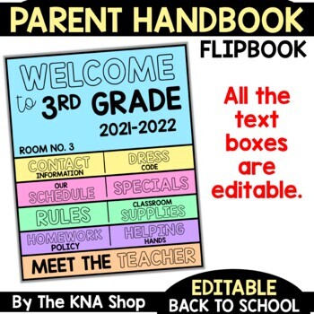 Back to School Parent Handbook Flipbook!