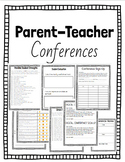 Editable Parent-Teacher Conference Forms - Schedule, Notes