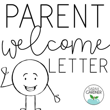 Parent Welcome Letter