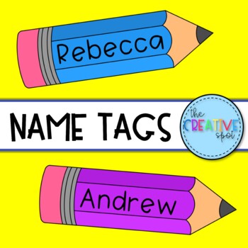 Crayon Clipart Name Tag School Label Clipart, HD Png Download ...