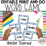 Editable Phonics Word Game | Editable Sight Word Game | Wi