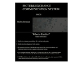 Editable Picture Exchange Communication System Project Keynote