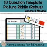 Editable Picture Riddle Template Self-Checking Digital Res