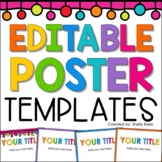 Editable Posters | Editable Poster Template  NON-Commercia