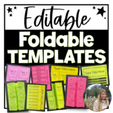 Editable PowerPoint Foldable Template Bundle