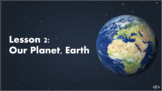 Editable PowerPoint Presentation (Our Planet, Earth) Grades 6 & 7