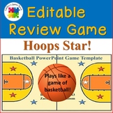 Hoops Star! Review Game - Editable Template for PowerPoint