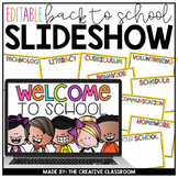 Editable Powerpoint - Open House, Curriculum Night, Meet t