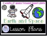 Editable Pre-K/Preschool Earth and Space Lesson Plan