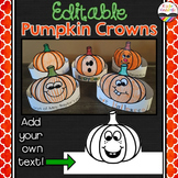 Halloween Activities : Pumpkin Headbands / Crowns