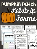 Editable Pumpkin Patch Field Trip Permission Slips, Chaper