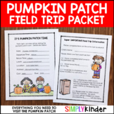 Pumpkin Patch Field Trip Activities