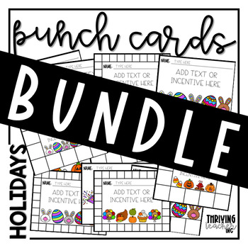 HOLIDAY REWARD SYSTEM - Snowflake Punch Cards by The Color Thief