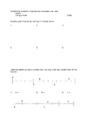 Editable Quiz - Assessment - Simplify Fractions - Number L