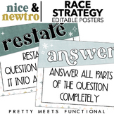 Editable RACE Writing Strategy Posters with Accountable Ta
