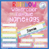 Editable Rainbow Nametags