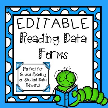 Preview of Editable Reading Forms
