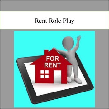 Preview of Editable Rent Role Play (World Language/ESL)