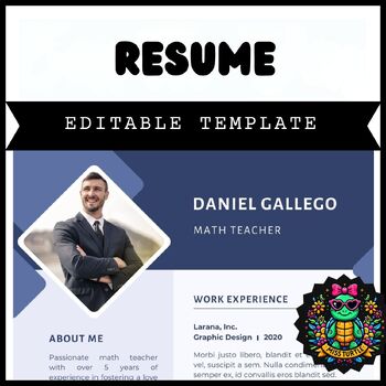 Preview of Editable Resume Templates for Google Slides 2024