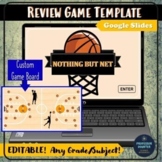 Editable Review Game Template Basketball Game Nothing But 