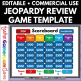 Editable Review Game Template - Commercial Use