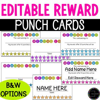 Behavior Punch Card – Look at Me Go!