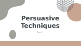 Editable Rule of 3 PowerPoint - Persuasive Techniques