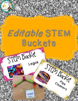Preview of Editable STEM Buckets