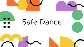 Preview of Editable Safe Dance Powerpoint