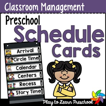 Preview of Preschool Schedule Cards