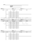 Editable School Based Data Sheet/ Goal Sheet