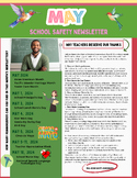 Editable School Newsletter May 2024