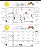 Editable School Year Calendars! September-June 2023! Cute,
